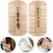 minkissy Peigne Anti-Pelliculaire En Bambou 2 Pi ces Peigne De Toilettage Pour Cheveux limination Des Pellicules De Toilettage Pour Poils D'Animaux Dents Fines Pour - Buy Online on GoSupps.com