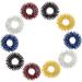Shop Inoomp 10-St Wellness Massage Rings - Finger Circulation & Relaxation - International Shipping Available - Buy Online on GoSupps.com
