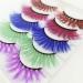 Colored Lashes Set: 5 Pairs Colorful Faux Mink False Eyelashes for Halloween & Easter | Long Dramatic Party Makeup Tools - Buy Online on GoSupps.com