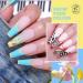 LILYCUTE Gel Liner Nail Art Polish Set - 12 Colors with Thin Brush | Soak Off Gel Paint for DIY Nail Design - Buy Online on GoSupps.com