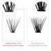 240 30d+40d Wispy Cluster Lash Clusters 0.07mm - DIY Individual Lash Extensions - Reusable Supplies - 14mm - Buy Online on GoSupps.com