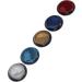 5 Colors Nail Art Glitter Mirror Powder Holographic Nail Pigment with 5 Sponge Sticks Metallic Chrome Nail Powder for Nail Art Decor - Buy Online on GoSupps.com