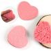 Facial Cleaning Sponge Heart Shape Exfoliating Pads - Reusable 50 Pieces (Pink) - Buy Online on GoSupps.com