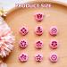 Keoker Floral Clay Earrings Cutters - 10 Shapes for Jewelry Making | Spring Clay Cutters for Earrings | Ideal for Polymer Clay Earring Lovers - Buy Online on GoSupps.com