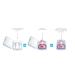 MAM Day & Night Silicone Pacifiers - 16+ Months - Girl Mix - Set of 6 with Sterilized Transport Boxes - International Shipping Available - Buy Online on GoSupps.com