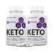(2 Pack) Optimal Keto Pills 1275MG New & Improved Formula Contains Apple Cider Vinegar Extra Virgin Olive Oil Powder Green Tea Leaf 120 Capsules 30 Count (Pack of 2)