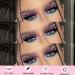 Geeneiya Dense 8D Mink Fluffy Cat Eye Lashes Pack for Long, Thick Volume - Look Like Extensions - Buy Online on GoSupps.com
