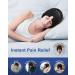 Upgraded Migraine Ice Head Cap for Cold & Hot Therapy | Odorless Headache Relief Hat with Reusable Ice Gel | Flexible Migraine, Sinus & Stress Relief | Black - Buy Online on GoSupps.com