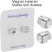 Magnetic Weight Loss Earrings - Translucent White Stimulating Earplugs for Effective Weight Management - Buy Online on GoSupps.com