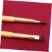 Baluue 9 Pcs Makeup Brush for Eyebrow Double Head Makeup Brush Eyebrow Brush Brow Powder Brush Golden - Buy Online on GoSupps.com