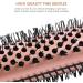 AmoVee Curling Iron Brush 1.25" - Double PTC Heated Round Brush for Volume & Loose Curls 3 Temp Settings Dual Voltage for Travel - Buy Online on GoSupps.com