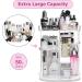Boxalls 360 Degree Rotating Makeup Organizer | 5 Layers Clear Cosmetic Storage Carousel | Large Capacity for Vanity & Bathroom | Square Shape - Buy Online on GoSupps.com