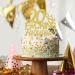 20 Fabulous Cake Topper - Gold Glitter Happy 20th Birthday Cake Supplies Hello 20 - Wedding Party Sign Decorations - It S For Man And Woman Birthday Party Anniversary - Buy Online on GoSupps.com