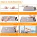 Pueikai Cat Hammock Window Perch for Large Cats | Sturdy & Space-Saving Resting Seat | Holds up to 50 lbs | Easy Assembly | Single Layer Grey - Buy Online on GoSupps.com