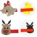 KODASW Get Festives with Our Delightful Collection of Children's Christmas Hair Clips Lovely Cartoon Character Barrettes 11pcs cloth - Buy Online on GoSupps.com