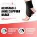 Ankle Brace for Sprained Ankle - Adjustable Wrap for Pain Relief Swelling & Inflammation | Unisex - Large Size - Buy Online on GoSupps.com