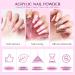 SAVILAND Acrylic Nail Kit with Mini Nail Lamp Professional Acrylic Powder & Liquid Set for DIY Nail Extension Clear White Pink - Perfect for Beginners - Buy Online on GoSupps.com