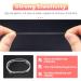 1500pcs Clear Elastic Hair Bands for Girls & Women - Small Rubber Bands for Braids & Hairstyles - No Damage Soft Hair Ties - TUUXI Hair Accessories - Buy Online on GoSupps.com