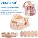 VELPEAU Neck Brace - Silicone Cervical Collar for Neck Pain Relief - Breathable Support for Men & Women - Medium Size - Buy Online on GoSupps.com