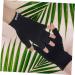 DOITOOL 1 Pair Uv Gloves Nail Molding Gel Uv Gel Gloves Summer Gloves Uv Nail Gloves Fingerless Gloves Girls Glove Nail Gel Uv Protection Gloves Women's Cool Gloves Led Fabric 19.5x8cm Black - Buy Online on GoSupps.com