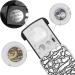 JARLINK LED Slide-Out Jewelers Loupe  10X 20X 30X Illuminated Multi-Power Jewelers Eye Loop Magnifier with UV Black Light for Gems  Jewelry  Coins  Stamps  etc Silver - Buy Online on GoSupps.com