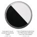 Buy Blue Squid Pro Schminke Face & Body Paint - Black & White Split (30g) | Perfect for Adults Kids Carnival & SFX - International Shipping Available - Buy Online on GoSupps.com