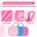 Reusable Makeup Remover Cloths - 15 Multi-colored Pads for Effortless Makeup Removal with Water | Eco-friendly Set with Storage Bag - Buy Online on GoSupps.com