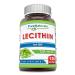 Pure Naturals Lecithin 1200 mg Softgels Supplement | High Potency | Non-GMO | Gluten Free (120 Count)