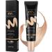 CC Cr me Fluide Fond de Teint Couvrant Imperfections Durable Maquillage Nude Hydratant CC Cr me Anticernes Anti-Terne et Anti-Rougeurs Fini Semi-Mat(30g)