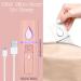 Buy Hortsun Handheld Personal Diffuser - 8 Piece Portable Essential Oil Aromatherapy Diffuser for Office Travel & Car - USB Powered White & Pink - Buy Online on GoSupps.com