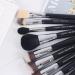 ENERGY Tapered Highlighter Brush F35 - Vegan Makeup Tool for Cheekbone Highlighting, Bronzer, and Blush - Buy Online on GoSupps.com