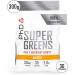 PhD Nutrition Super Greens Powder Mango Flavour - 300g High Fiber Low Sugar Blend of 18 Nutrient-Rich Fruits & Vegetables - Buy Online on GoSupps.com
