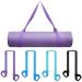 4 Pcs Yoga Mat Straps for Carrying Yoga Mat Holder Adjustable Thick Yoga Mat Carrier Exercise Yoga Mat Sling Cotton Workout Stretching Band for Carrying Large Mats Roller Skate