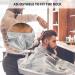 Belonlink Waterproof Hair Cutting Clasp Umbrella - Foldable Hairdressing Cloak for Families & Salons - Gray Nylon Cape for Barbers - Buy Online on GoSupps.com