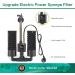 AQQA Sponge Filter for Aquariums - 3/5W Quiet Foam Double Sponge Filter for 35-150L | Biological & Mechanical Filtration - Buy Online on GoSupps.com
