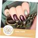 Healeved 15 Pcs Professional Masking Tape Line Nail Art Nail Tool Nail Tips Tape Nail Glue Tape Fingernail Art Tape Fingernail Tip Tape Nail Tape DIY Nail Sticker Major Decorate As Shownx3pcs mediumx3pcs - Buy Online on GoSupps.com