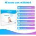 Buy Easy Home Ovulation Test - 25 Miu/ml Sensitive Fertility Test for Women | 10 LH Test Strips & Free Premom App - Buy Online on GoSupps.com