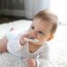 Dr. Brown's Flexees Beaded Teether Rings & Bunny 4-Pack - Silicone Teething Toys for Babies 3m+ | BPA-Free, Easy to Hold & Self-Soothing - Black/White/Gray - Buy Online on GoSupps.com