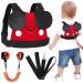 Accmor Toddler Leash Harness, Child Harness Baby Leash + Anti-Lost Wrist Link, Cute Kids Harness with Walking Assistant Strap Belt Tether for 1-5 Years Boys and Girls to Zoo or Mall Boys' style