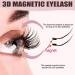 2 Pairs Reusable Magnetic Eyelashes Wispy Sandwich Magnetic Eyelashes without Eyeliner Magnetic Eyelashes Natural Look Magnetic Lashes Kit with Applicator Magnetic Cat Eye Lashes for Beginners - Buy Online on GoSupps.com