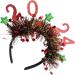 amangul 2024 New Year Party Headband Carnival Party Sequins Star Hairband for Adult Kids Glittering Hairhoop Festive Party Props(Red) - Buy Online on GoSupps.com