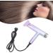 Folding Hair Dryer Mini Lightweight 1200W Hair Dryer Us Plug 110V 3 Gear Adjustable Foldable Professional Ionic Hair Dryer for Home and Travel - Buy Online on GoSupps.com