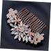 FRCOLOR 1pc Crystal Hair Comb Wedding Combs Hair Combs Hair Barrettes for Women Rhinestone Hair Clip Bridal Side Combs Womens Hair Clips Rhinestone Haircombs Simple Bride Accessories - Buy Online on GoSupps.com