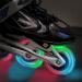 Xino Sports Kids Adjustable Inline Skates with LED Light Up Wheels - Blue Youth Big Kid Large - 5-8 - Buy Online on GoSupps.com