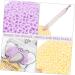 FRCOLOR 6 Pcs Bath Ball Body Powder Puff Scrubber Set - Spa Scrub Brush, Loofahs, Sponges for Bathing - Greek Sponges - 21.1x14cm - Buy Online on GoSupps.com