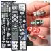Onsinic Christmas Nail Stamper Kit - 6 Piece Art Stamping Plates with Snowflakes & Christmas Tree Images for Winter Manicure - Perfect for Women & Girls' Salon Decoration - Buy Online on GoSupps.com