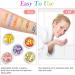 AOOWU Chunky Glitter 12 Colors 3D Nail Art Sequins - Festival & Holographic Cosmetic Glitter for Nail, Face, Body & DIY Art - Buy Online on GoSupps.com