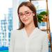 Kerecsen Women's Blue Light Blocking Reading Glasses - Stylish Pattern Eyewear (Mix Color -7 6.00) International Shipping Available - Buy Online on GoSupps.com