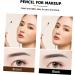 VINTORKY 4pcs Four Forked Eyebrow Pencil Eye Makeup Pencil Finger Holder Protector Travel Makeups Abs - Buy Online on GoSupps.com
