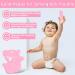 5-Pack Baby Bite Rings - Sensory Chewing Necklace Food-Grade Silicone Teething Toys for Babies (Pink) - Effective Relief for Teething Discomfort - Buy Online on GoSupps.com
